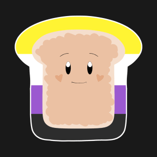 Non-binary Pride Toast T-Shirt