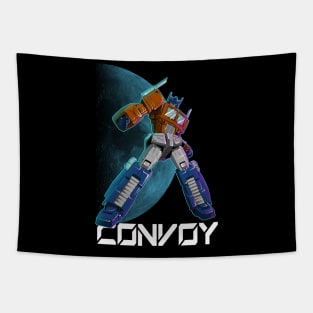 optimus prime mega convoy Tapestry