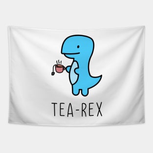 Tea-Rex Blue Dino Tapestry