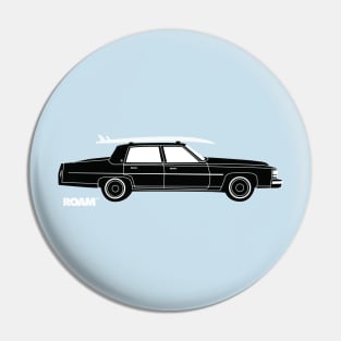 ROAM Rat Caddy Surfer Pin