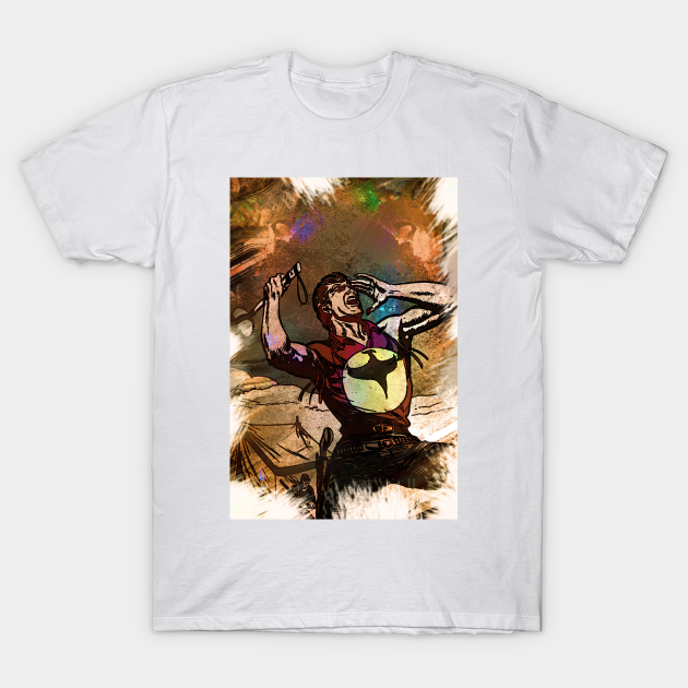 Discover ZAGOR Darkwood Comic Book HERO Abstract Custom Portrait - Zagor - T-Shirt