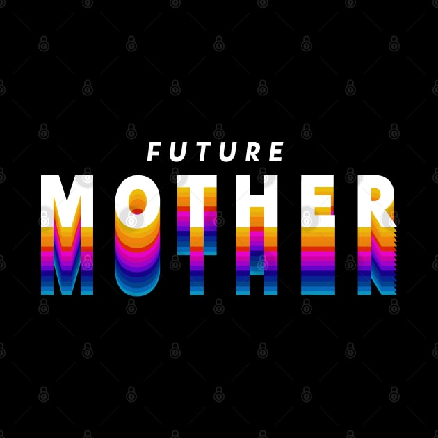 future mother in gradient color by rsclvisual