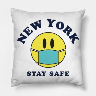 Stay Safe New York Pillow