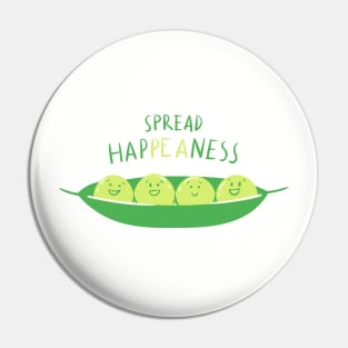 Spread Hap'pea'ness! Pin