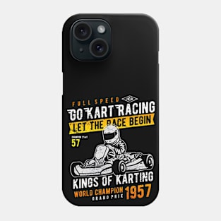 Vintage Go Kart Racing Champion Phone Case