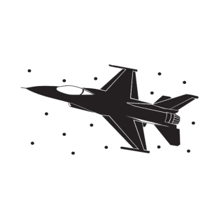 F-16 in the snow T-Shirt