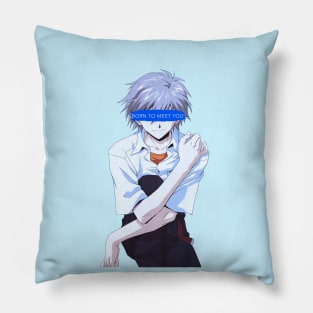 Born To Meet You Pillow