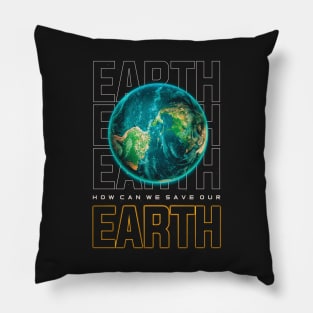 Planet Earth Pillow