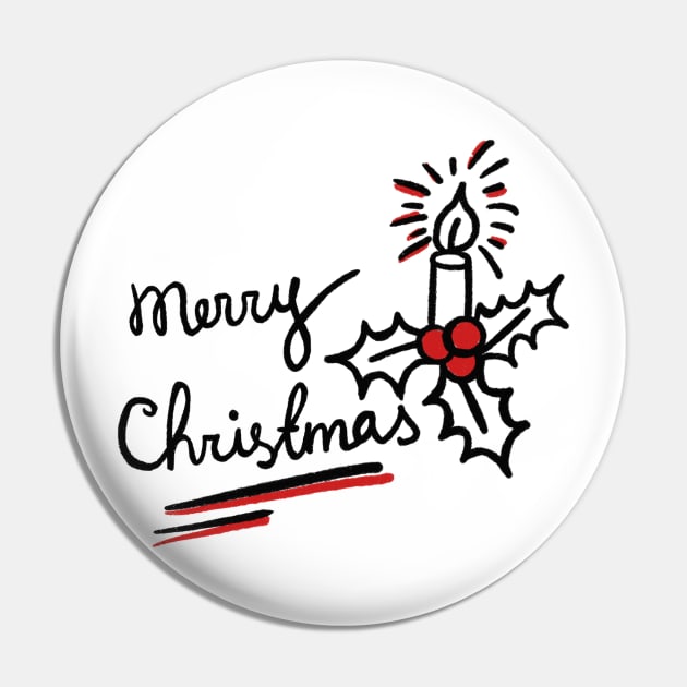 Merry Christmas mistletoe Pin by Tropical Blood