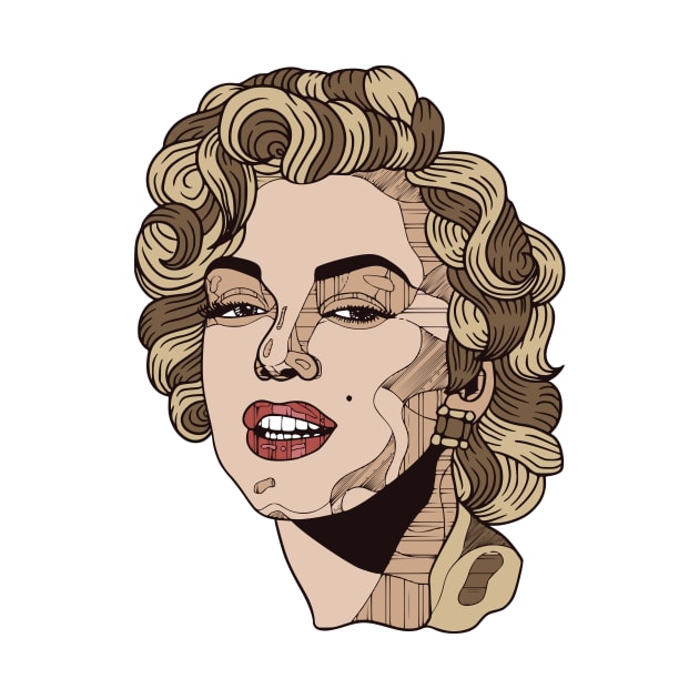 Marilyn Monroe by Shapwac12