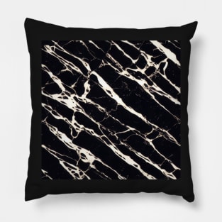 Luxurious Black Marble Stone, model 9 Pillow