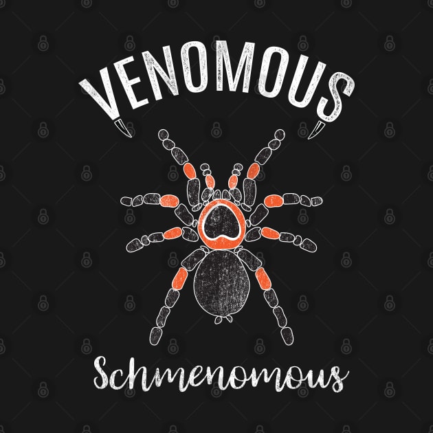 Funny Venomous Scorpion Snake Tarantula T-Shirt by grendelfly73