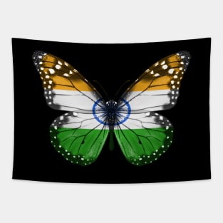 Indian Flag  Butterfly - Gift for Indian From India Tapestry