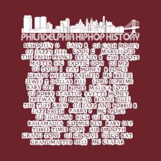 Philadelphia Hip Hop History T-Shirt