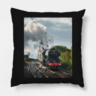 The Flying Scotsman and Forth Bridge Pillow