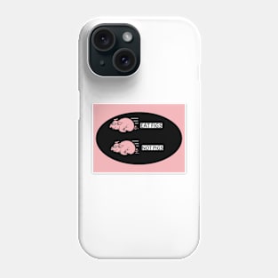national pig day  funny Pigs Phone Case