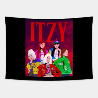 Itzy Skys The Limit Tapestry