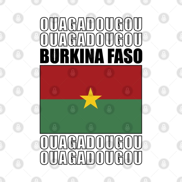 Flag of Burkina Faso by KewaleeTee