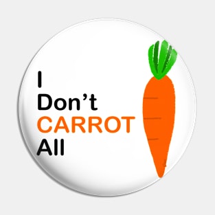 Don’t carrot all Pin