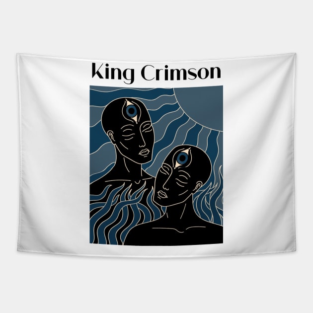 The Dark Sun Of King Crimson Tapestry by limatcin