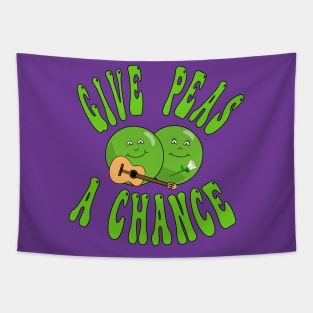 Give Peas a Chance Tapestry