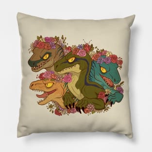 Raptor Babes Pillow