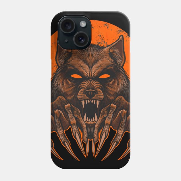 FrightFall2021: Werewolf Phone Case by Chad Savage