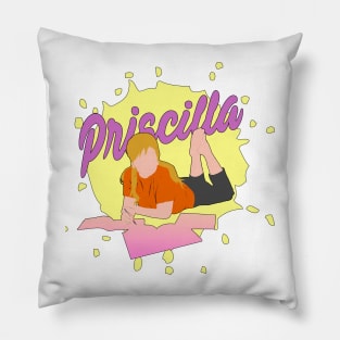 Cailee Spaeny priscilla movie film 2023 graphic design Pillow