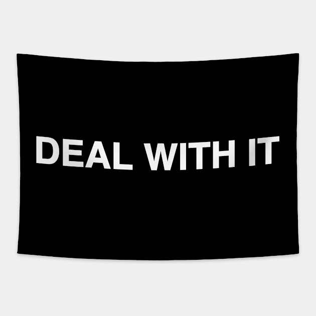 Deal With It Tapestry by Tiomio