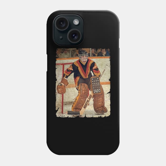 Glen Hanlon, 1978 in Vancouver Canucks (3.57 GAA) Phone Case by Momogi Project