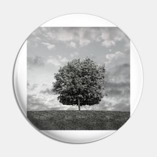 Tree On Hill Pin