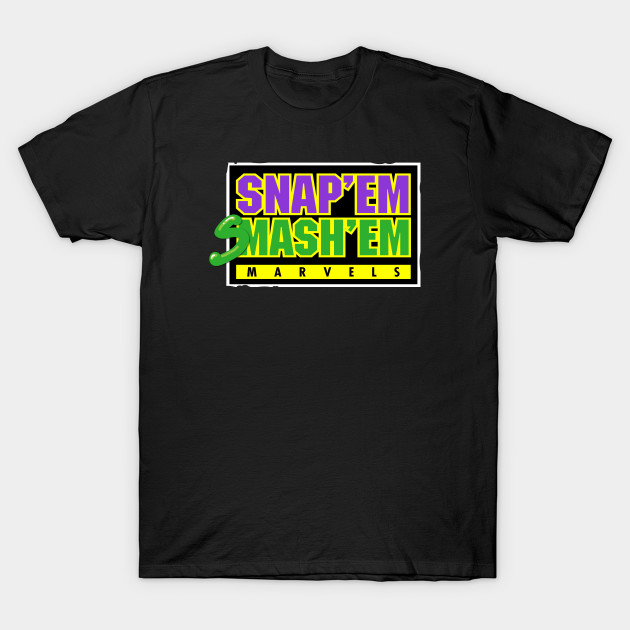 Disover Snap 'Em Smash 'Em Titans LOGO TEE - Rock Em Sock Em Robots - T-Shirt