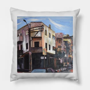 South Tel Aviv, Israel Pillow