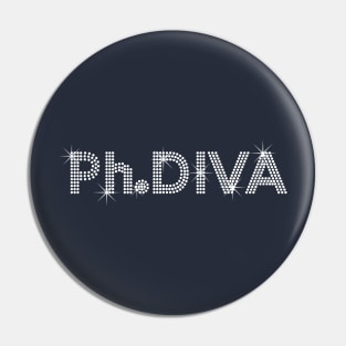 PhDiva - PhD Diva Doctorate Pin