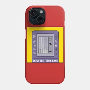 enjoy the tetris game Phone Case