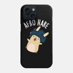 Afro Hare Funny Rabbit With Afro Pun Phone Case