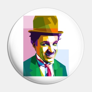 Charlie Chaplin Pin