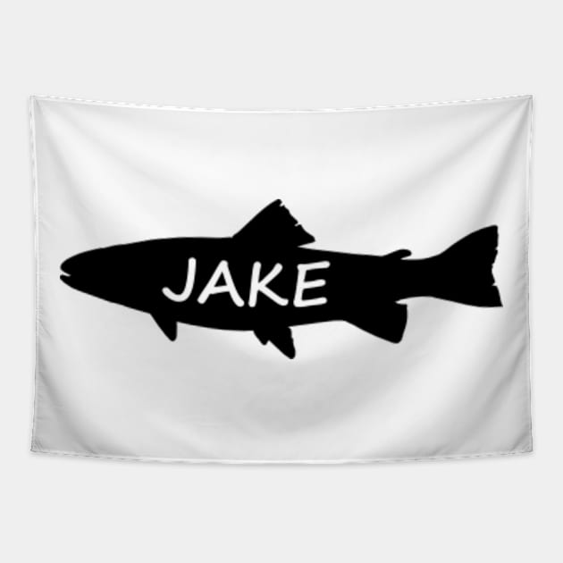 Jake Fish Tapestry by gulden