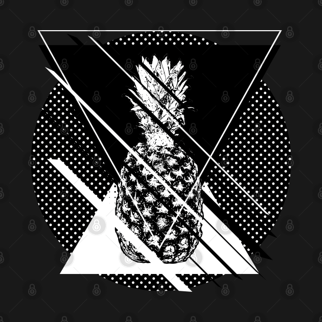 Tasty pineapple 80s style inspired by AnnArtshock