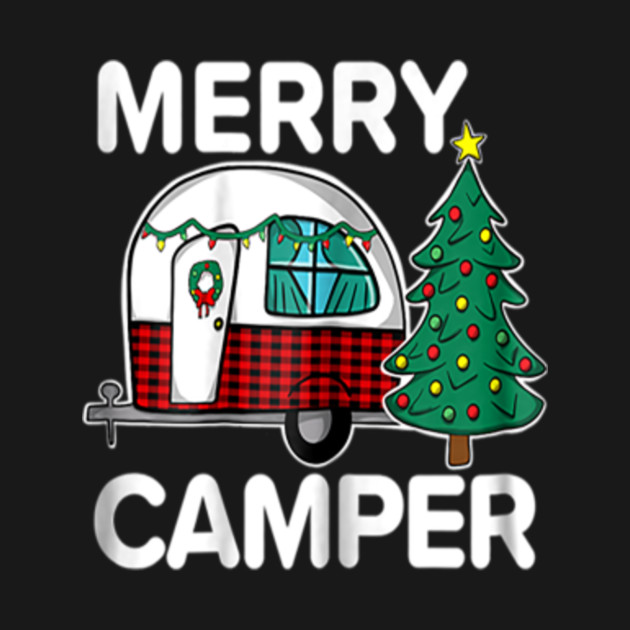 Merry Camper Vintage Camper Christmas Tree Decor Merry Camper