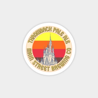 Throwback Pale Ale Main Street Brewing Company Magnet