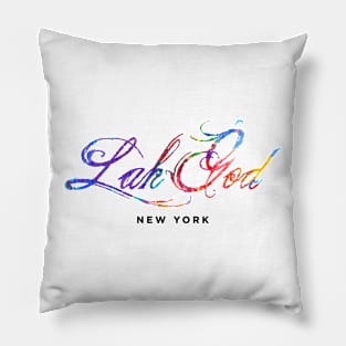 Lah God New York 03 Pillow