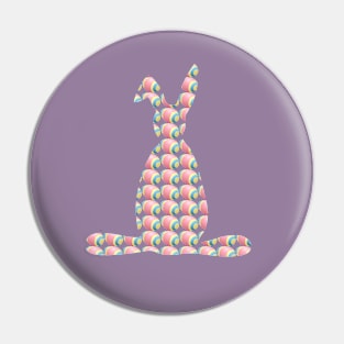 Easter Bunny Delicious Chocolate Lover Pin