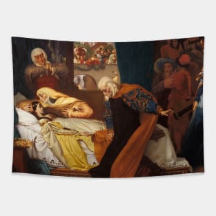 The Feigned Death Of Juliet by Frederic Leighton Tapestry