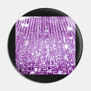 Photographic Image of Purple Glow of Crystals and Light Pin