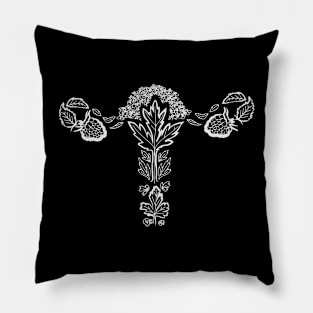 "Roe V Wade" Abortion Rights Natural Uterus Herbalism Pillow