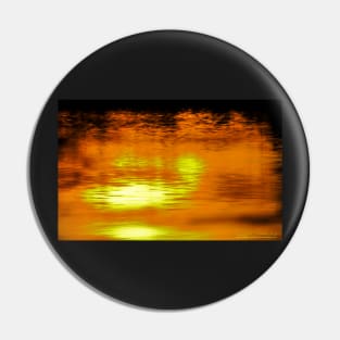 Sunset on Water Pin