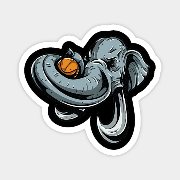 Elephant Ball Magnet by stephens69