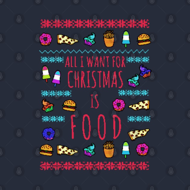 all I want for christmas is FOOD by FandomizedRose