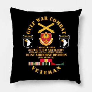 Gulf War Combat Artillery Vet w  2nd Bn 320 FA - 101st ABN Div wo Map Pillow